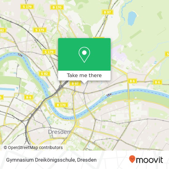 Gymnasium Dreikönigsschule map