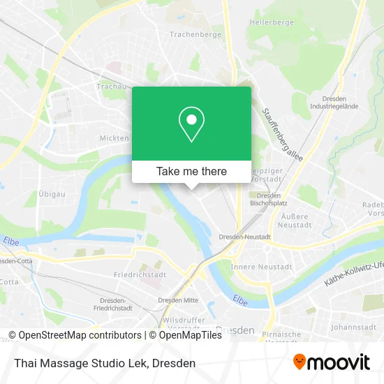 Карта Thai Massage Studio Lek