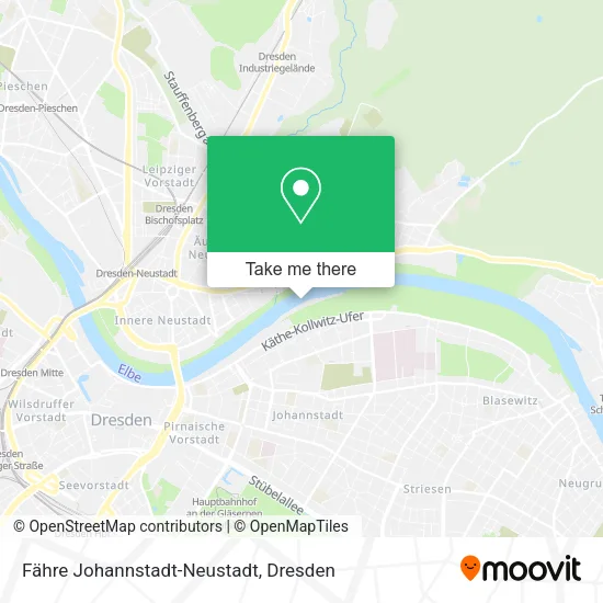 Карта Fähre Johannstadt-Neustadt
