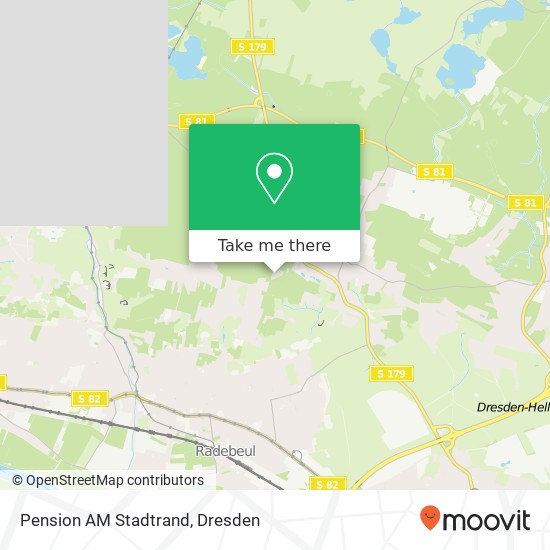 Pension AM Stadtrand map