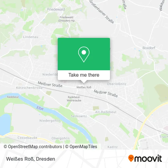 Карта Weißes Roß