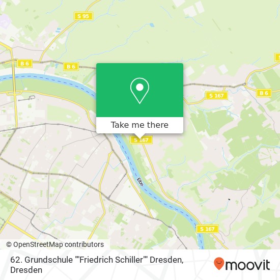 62. Grundschule ""Friedrich Schiller"" Dresden map