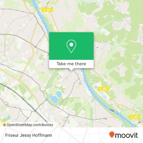 Friseur Jessy Hoffmann map