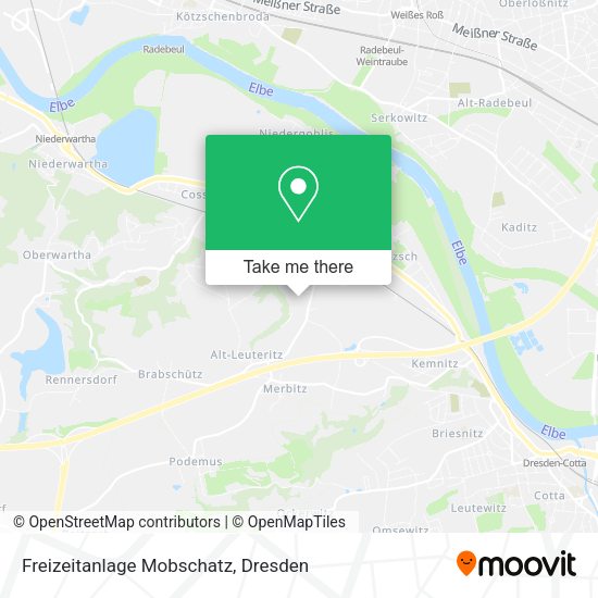 Карта Freizeitanlage Mobschatz