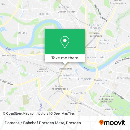 Domäne / Bahnhof Dresden Mitte map