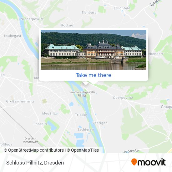 Schloss Pillnitz map