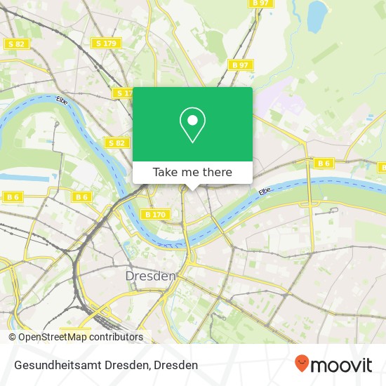 Gesundheitsamt Dresden map