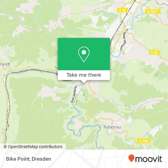 Bike Point map