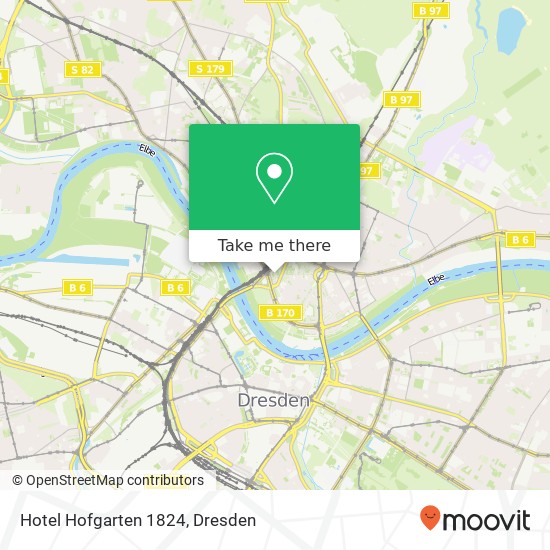 Hotel Hofgarten 1824 map