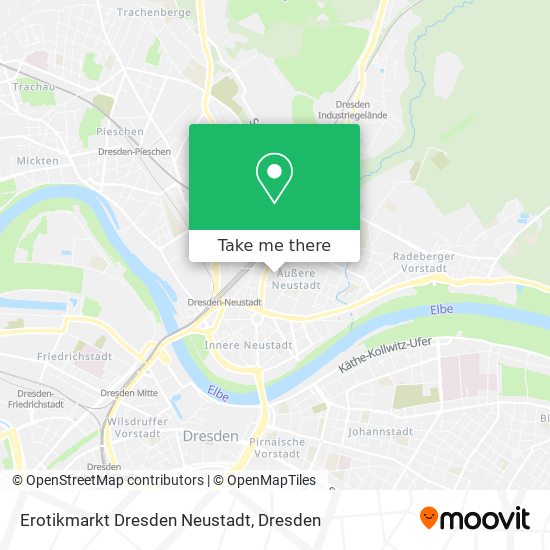 Erotikmarkt Dresden Neustadt map