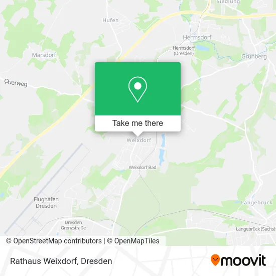 Rathaus Weixdorf map