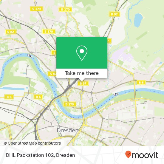 DHL Packstation 102 map