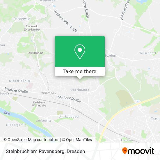 Steinbruch am Ravensberg map