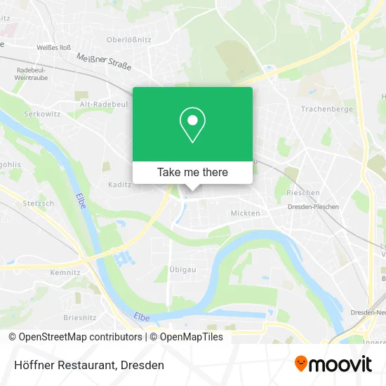 Карта Höffner Restaurant