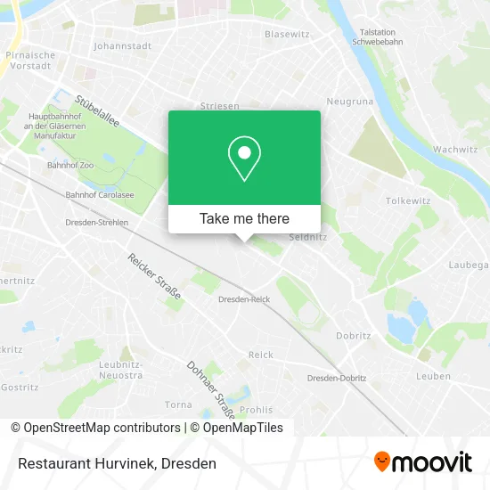 Карта Restaurant Hurvinek
