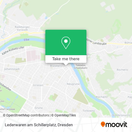 Lederwaren am Schillerplatz map