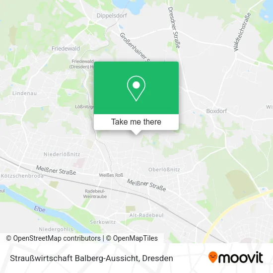 Карта Straußwirtschaft Balberg-Aussicht