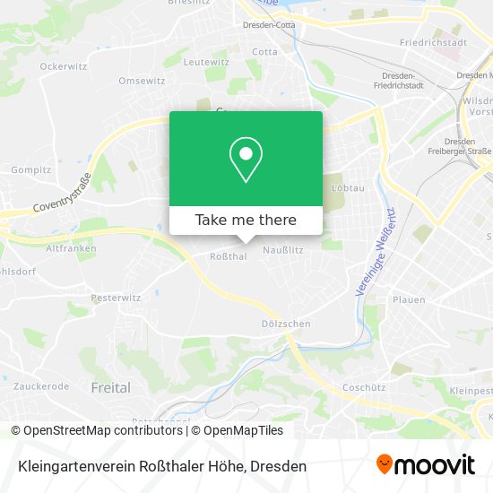 Kleingartenverein Roßthaler Höhe map