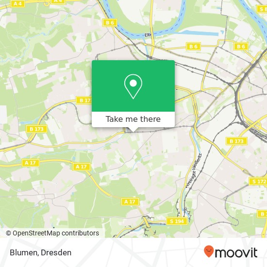 Blumen map