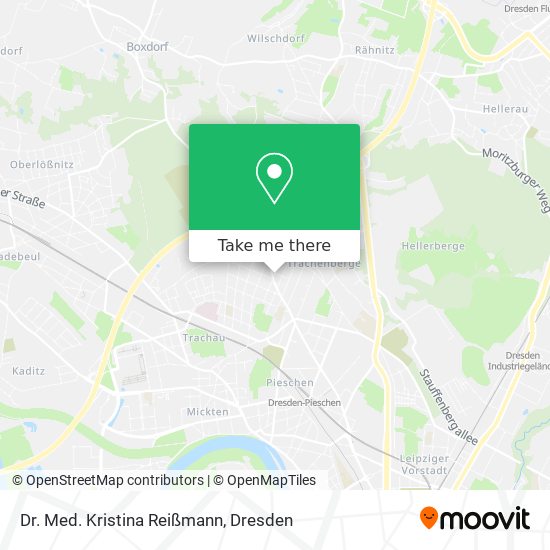 Dr. Med. Kristina Reißmann map