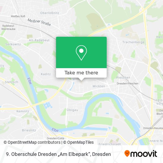 9. Oberschule Dresden „Am Elbepark“ map