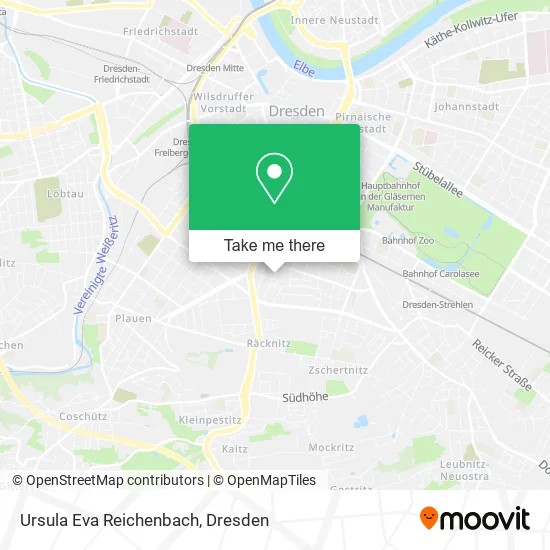 Карта Ursula Eva Reichenbach