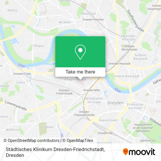 Städtisches Klinikum Dresden-Friedrichstadt map