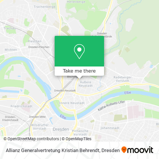 Allianz Generalvertretung Kristian Behrendt map