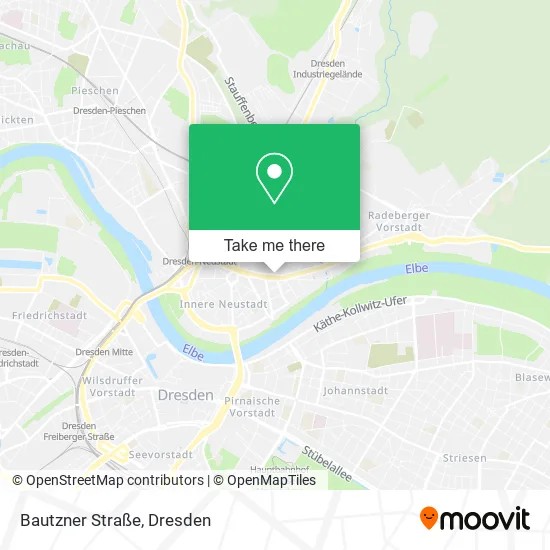 Карта Bautzner Straße