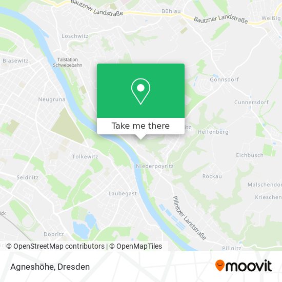 Agneshöhe map