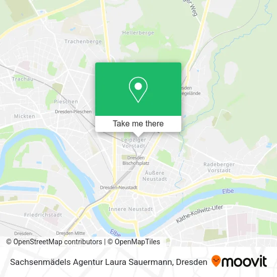 Sachsenmädels Agentur Laura Sauermann map