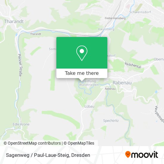 Карта Sagenweg / Paul-Laue-Steig