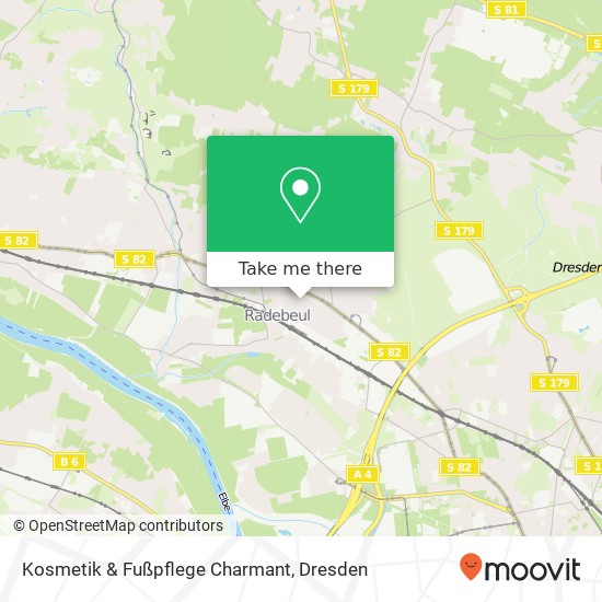 Kosmetik & Fußpflege Charmant map