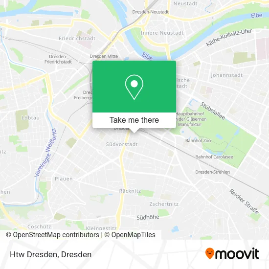 Карта Htw Dresden