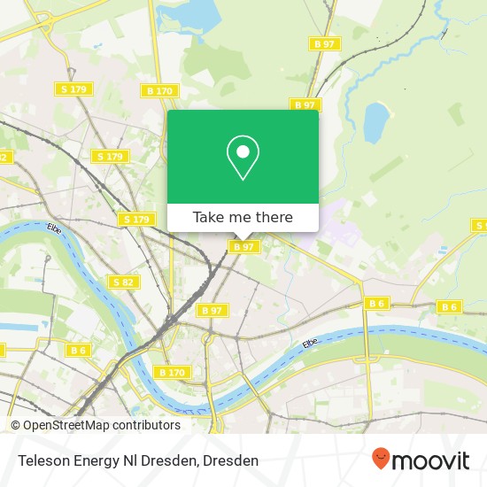 Teleson Energy Nl Dresden map