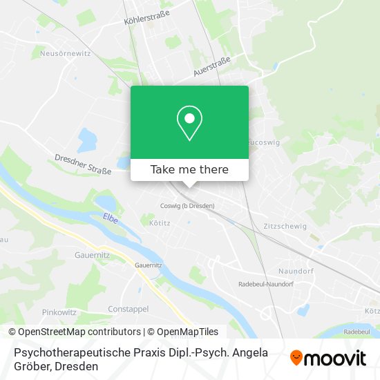 Psychotherapeutische Praxis Dipl.-Psych. Angela Gröber map