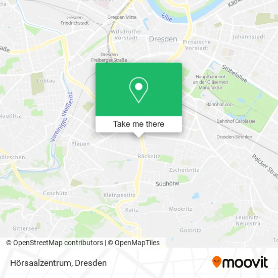 Карта Hörsaalzentrum