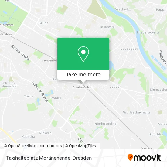 Карта Taxihalteplatz Moränenende