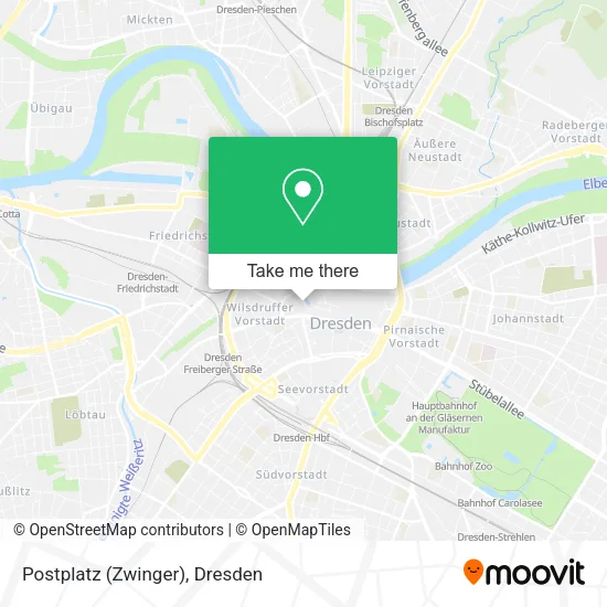 Карта Postplatz (Zwinger)