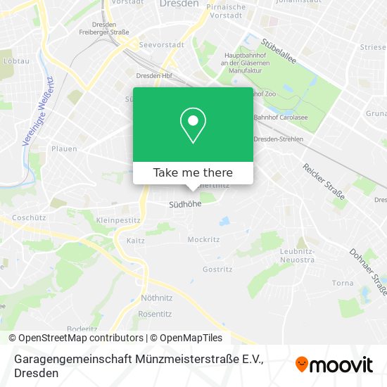 Garagengemeinschaft Münzmeisterstraße E.V. map