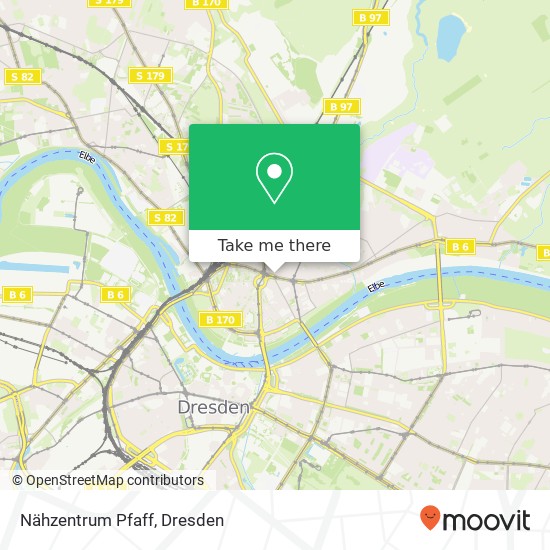 Nähzentrum Pfaff map