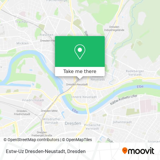 Карта Estw-Uz Dresden-Neustadt