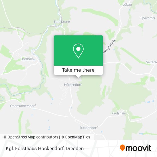 Kgl. Forsthaus Höckendorf map