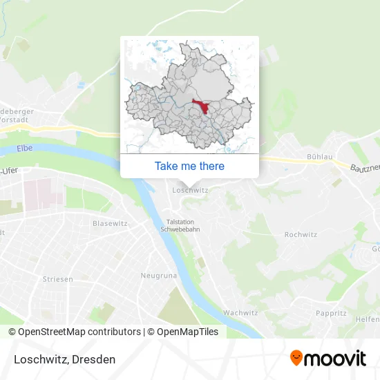 Карта Loschwitz