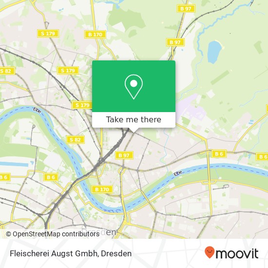 Fleischerei Augst Gmbh map