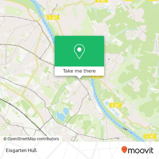 Eisgarten Huß map