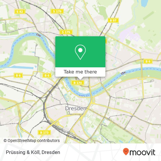 Prüssing & Köll map