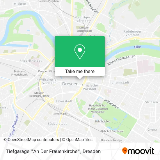 Карта Tiefgarage ""An Der Frauenkirche""