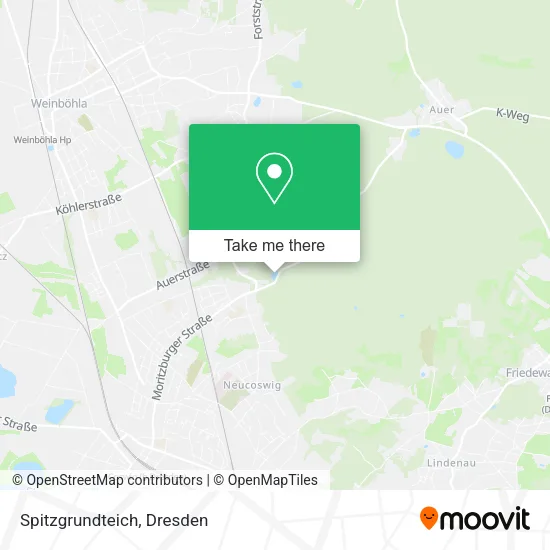Карта Spitzgrundteich