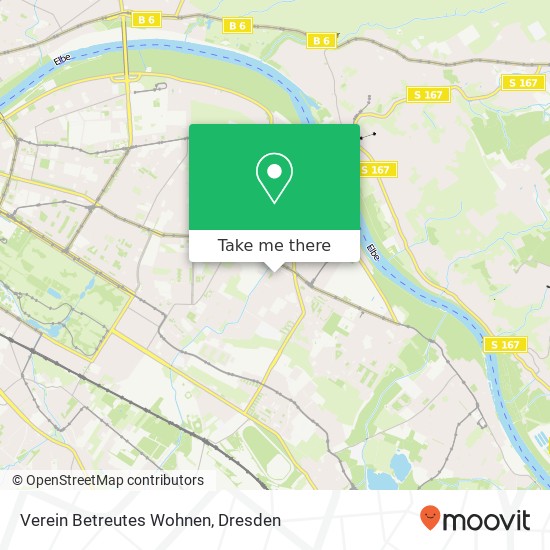 Verein Betreutes Wohnen map